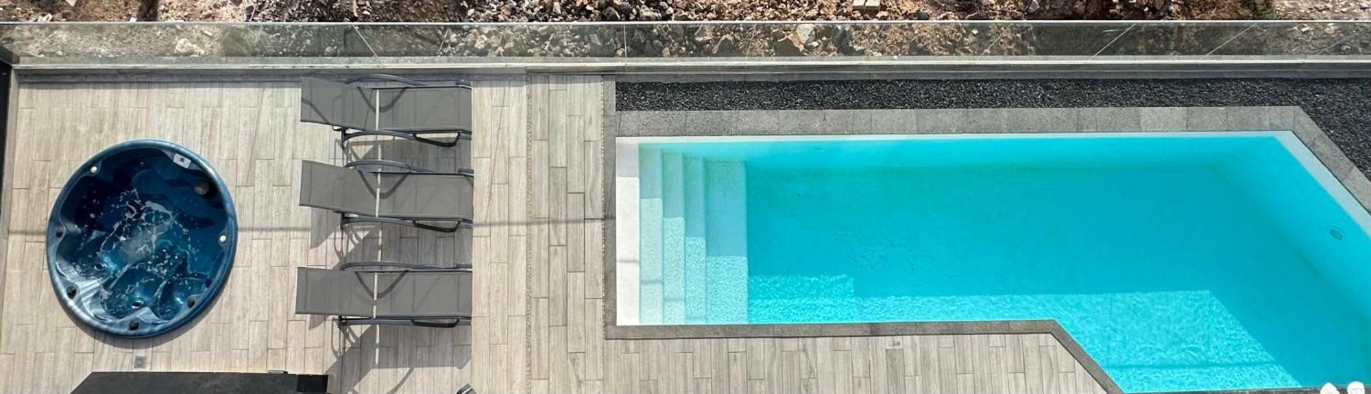 Villa Poseidon Corralejo With Private Heated Pool, Sauna And Stunning Volcano Views By Amazzzing Travel Buitenkant foto